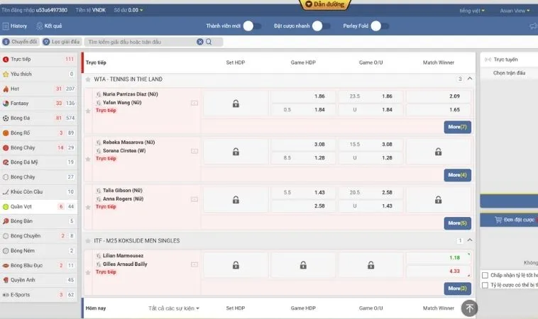 Tìm Hiểu Cá Cược Quần Vợt HB88 Mẹo Thắng Cược Hiệu Quả 2 Bảng kèo cá cược quần vợt HB88